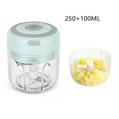 Mini Wireless Portable Electric Garlic Crusher