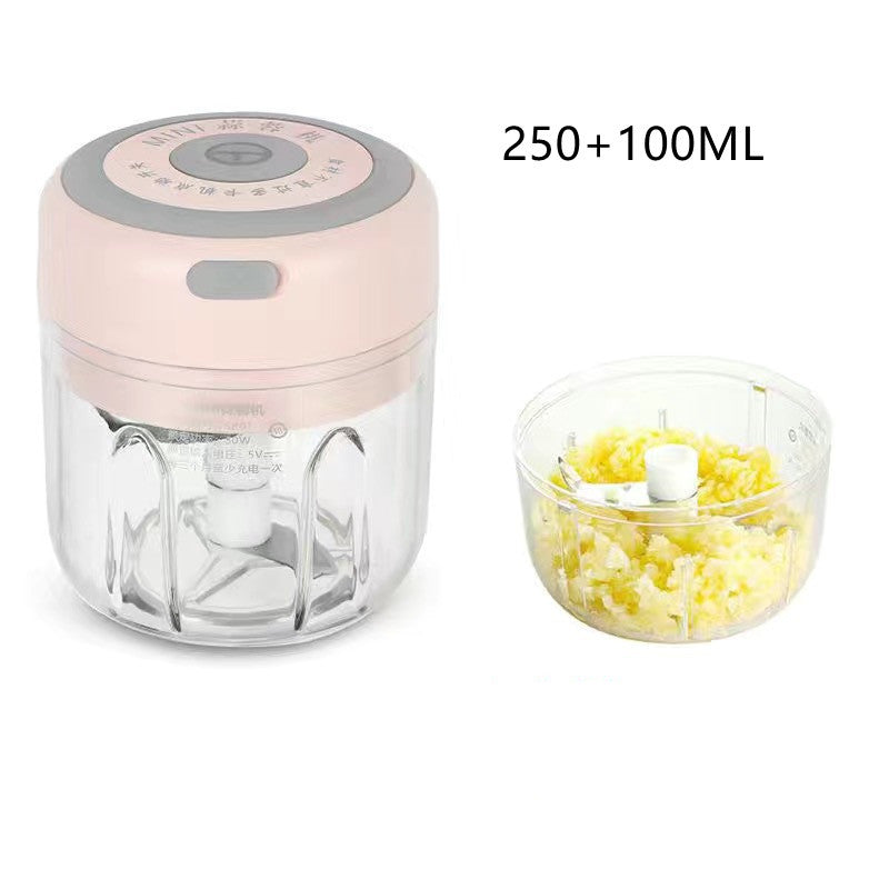 Mini Wireless Portable Electric Garlic Crusher